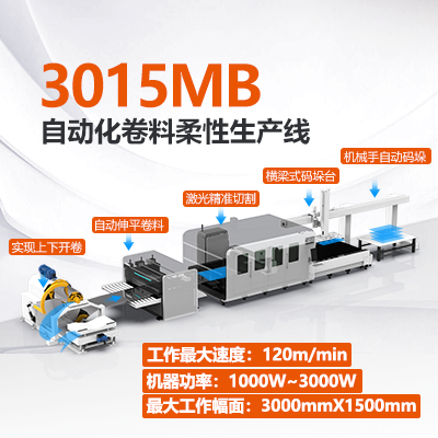 卷料激光切割生產(chǎn)線